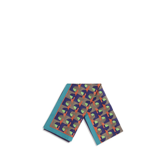 Pañuelo de seda multicolor Miu Miu