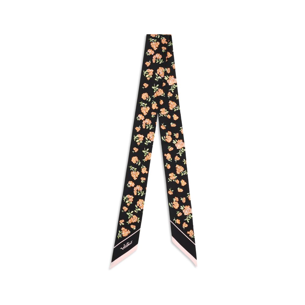 Valentino Garavani Pañuelo De Seda Multicolor Mazzetto Coriandolo