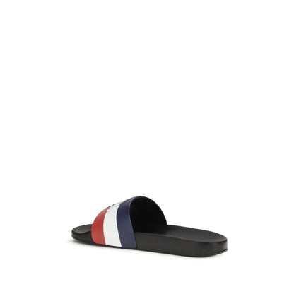 Sandalias de goma multicolores Moncler