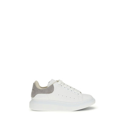 Alexander McQueen Baskets Chunky en Cuir de Veau Blanc Bos Taurus