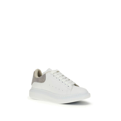 Alexander McQueen Baskets Chunky en Cuir de Veau Blanc Bos Taurus
