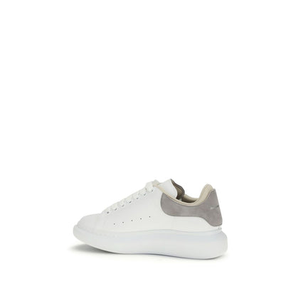 Alexander McQueen Baskets Chunky en Cuir de Veau Blanc Bos Taurus