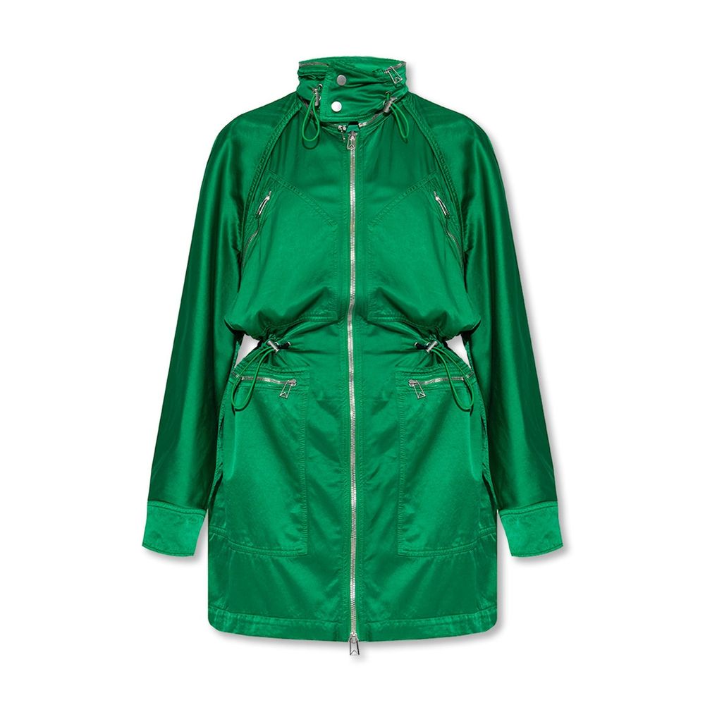 Parka Bottega Veneta bicolor de algodón