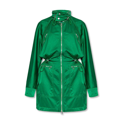 Parka Bottega Veneta bicolor de algodón