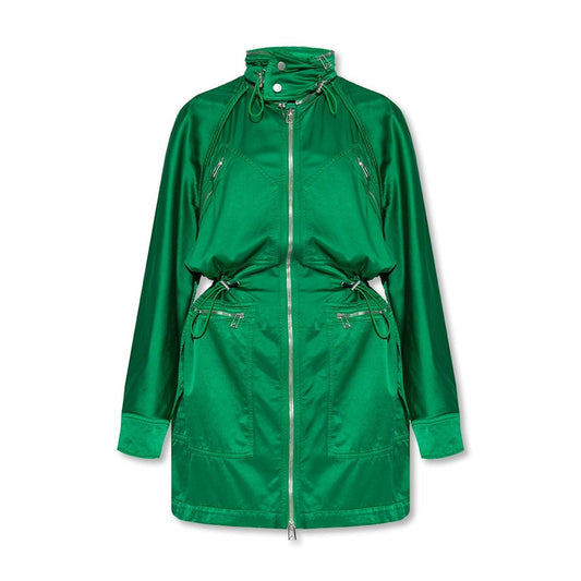 Parka Bottega Veneta bicolor de algodón