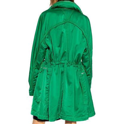 Parka Bottega Veneta bicolor de algodón