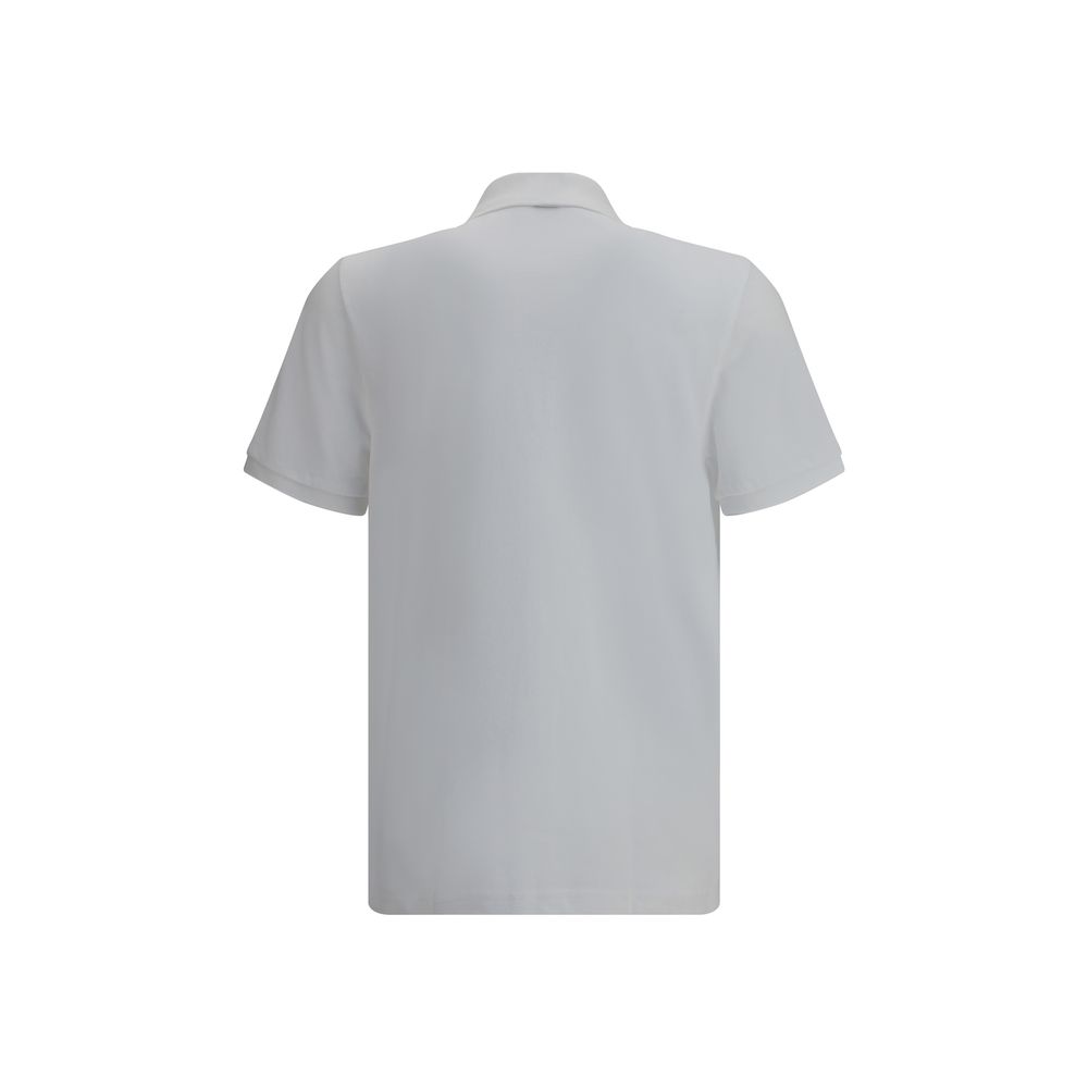 Polo de algodón blanco Moose Knuckles