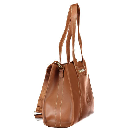 Bolso de mujer de poliuretano marrón Mario Valentino