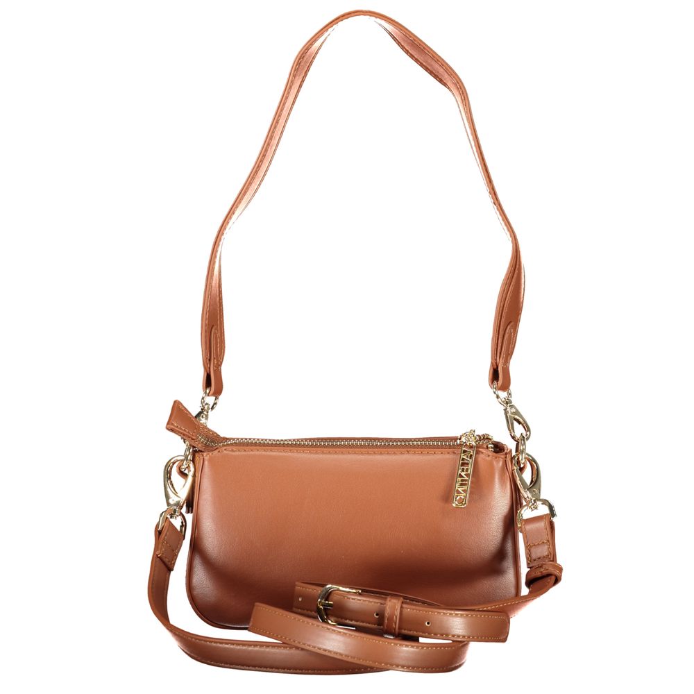 Bolso de mujer de poliuretano marrón Mario Valentino