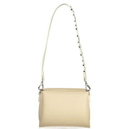 Bolso de mujer Mario Valentino de poliuretano beige