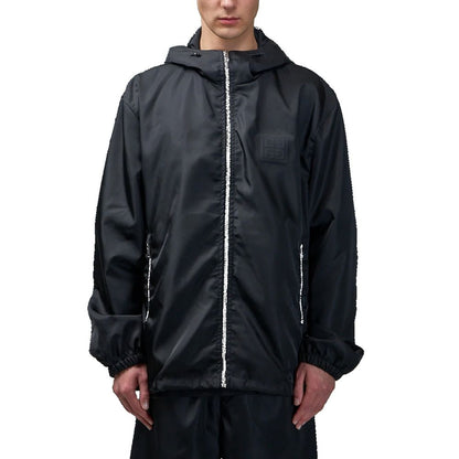 Givenchy Chaqueta Shell De Nylon Negra - Protección Exterior