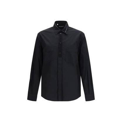 Chemise noire en coton Dolce & Gabbana