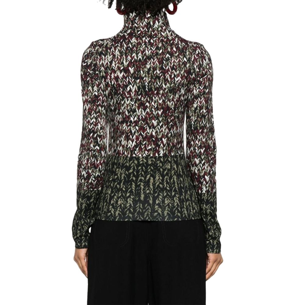 T-shirt bicolore Loewe en coton élasthanne pour femme