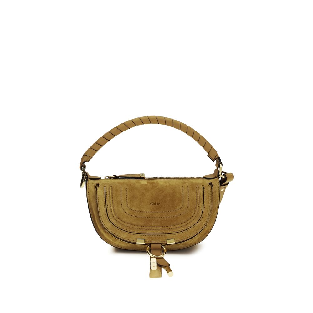 Chloé Bolso De Hombro De Piel De Ternera Bos Taurus Marrón