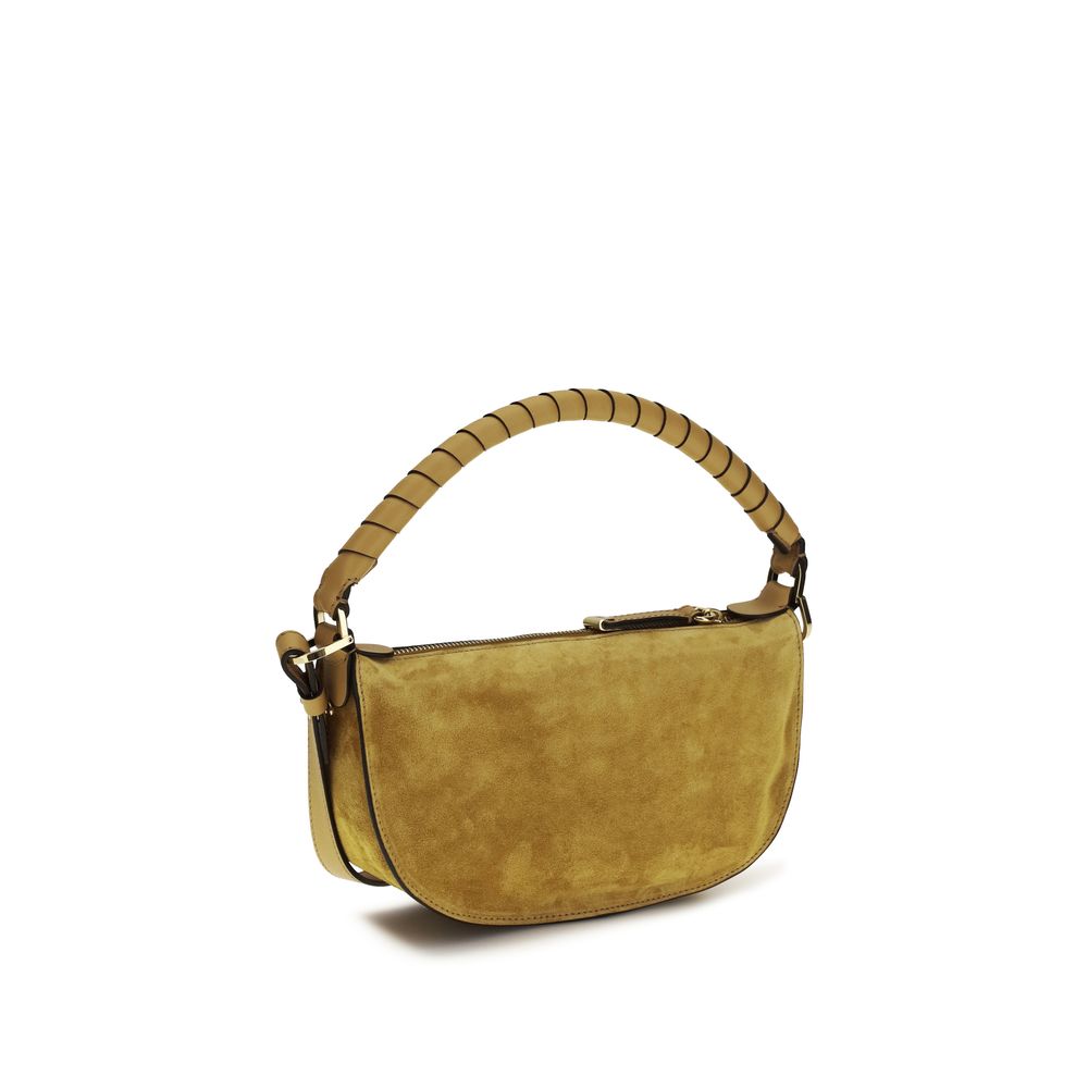 Chloé Bolso De Hombro De Piel De Ternera Bos Taurus Marrón