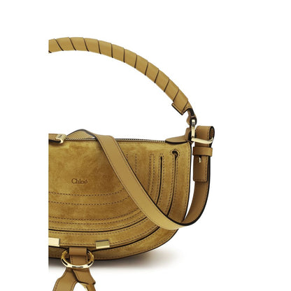 Chloé Bolso De Hombro De Piel De Ternera Bos Taurus Marrón