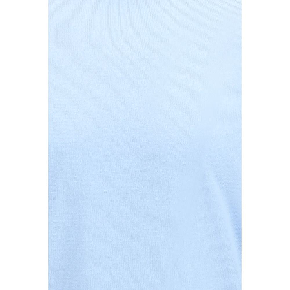 Sudadera de algodón azul Prada