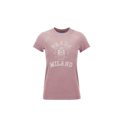 Camiseta Prada de algodón multicolor