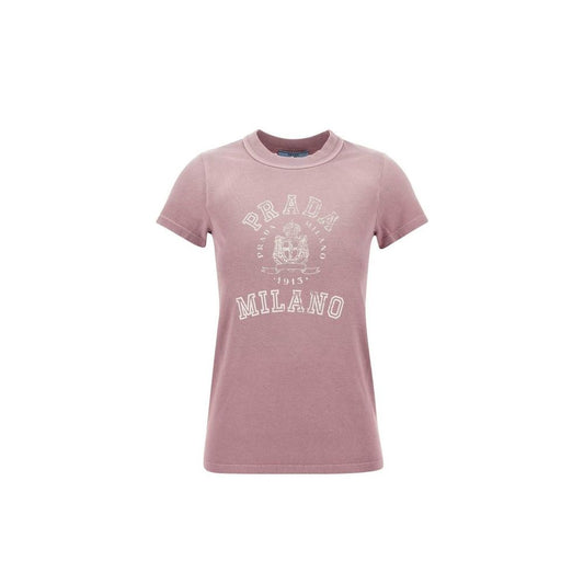 Camiseta Prada de algodón multicolor