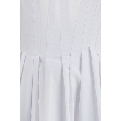 Robe décontractée Max Mara en coton blanc
