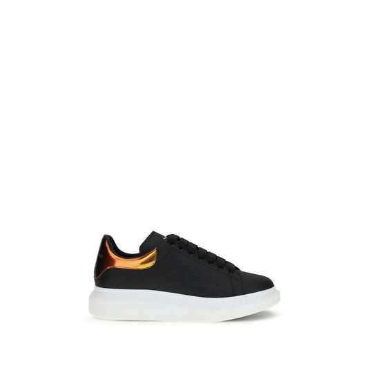 Alexander McQueen Platform Sneakers Bos Taurus Black Leather