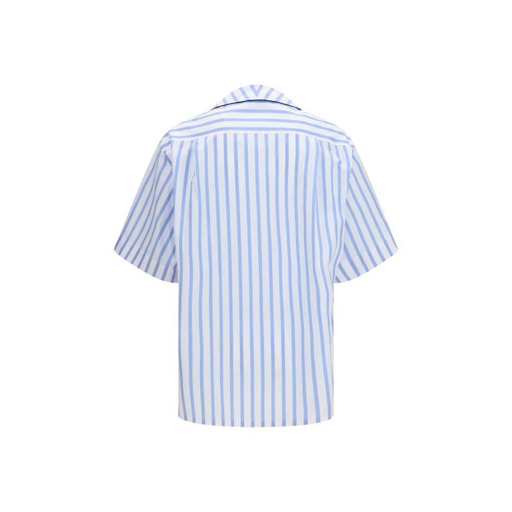 Chemise en coton à imprimé multicolore Dolce & Gabbana}