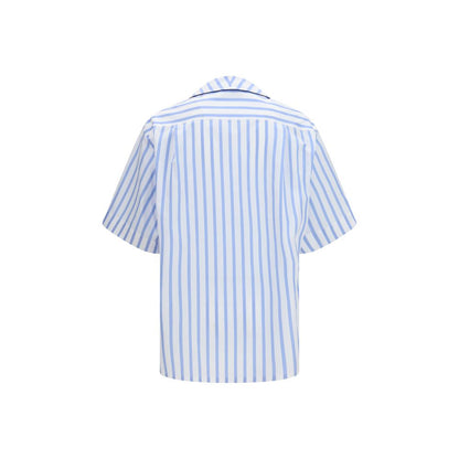 Chemise en coton à imprimé multicolore Dolce & Gabbana}