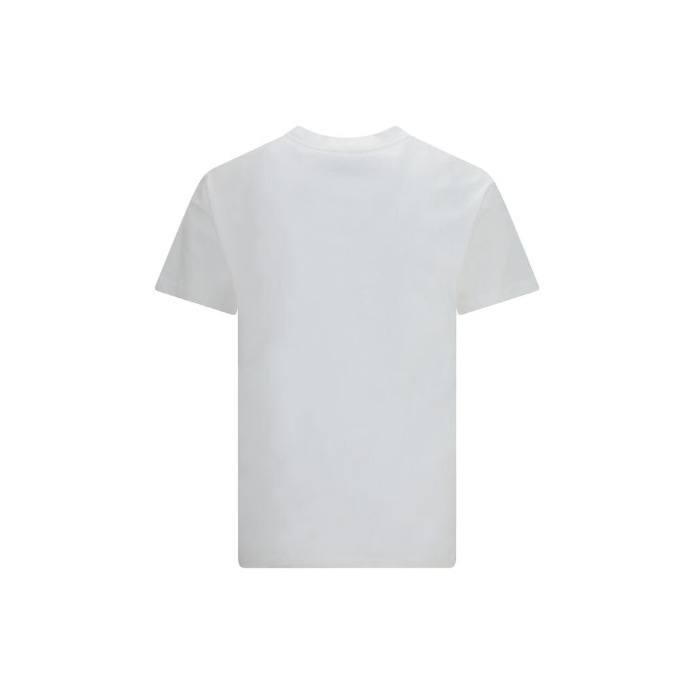 Valentino Garavani VGold Collection White Cotton T-Shirt