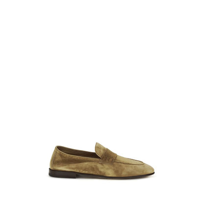 Mocasines sin cordones Bally de piel de becerro beige Bos Taurus