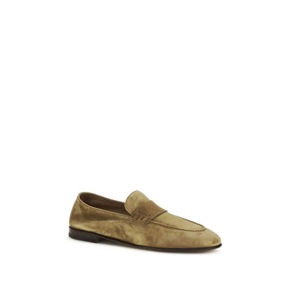 Mocasines sin cordones Bally de piel de becerro beige Bos Taurus