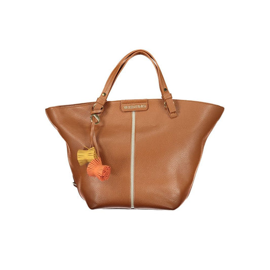 Bolso de mujer de poliuretano marrón Mario Valentino