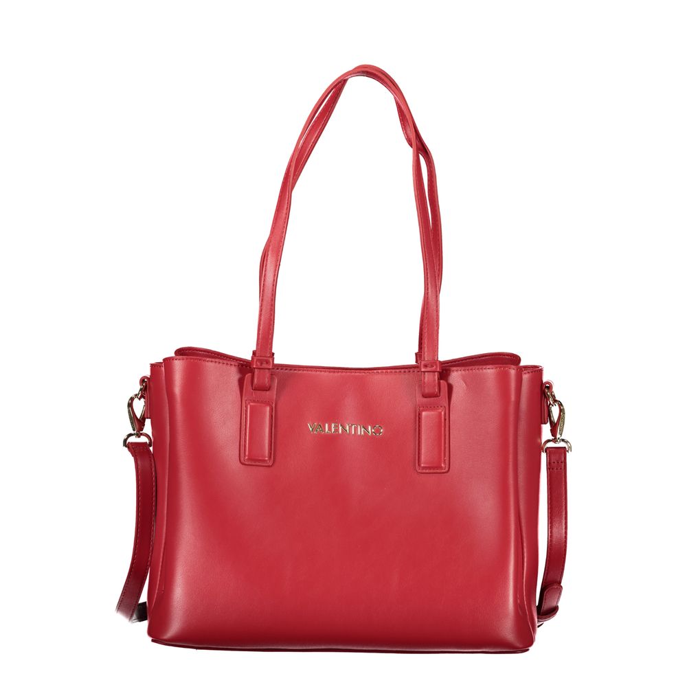 Bolso de poliuretano rojo para mujer Mario Valentino