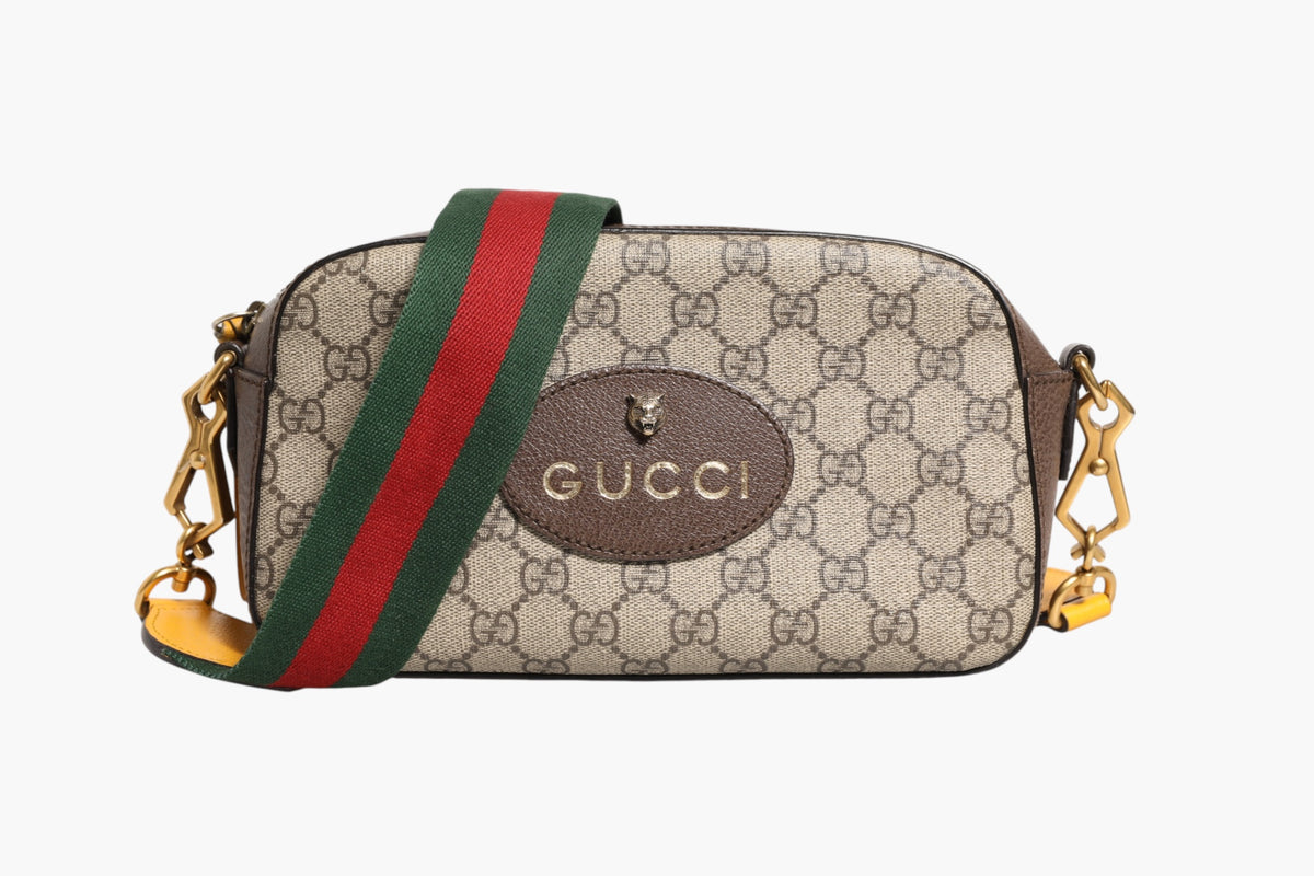 Sac bandoulière en toile cirée GG Supreme Neo Gucci