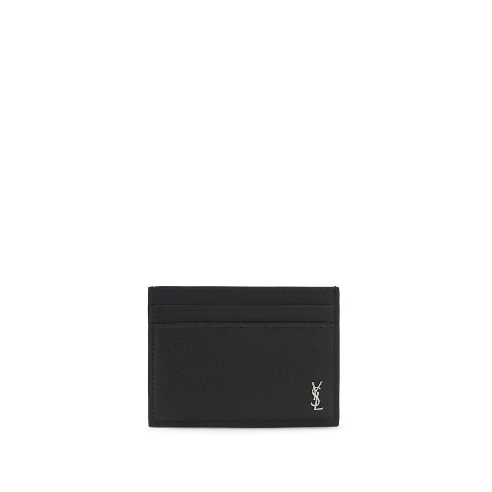 Cartera Saint Laurent de Piel de Becerro Negra Bos Taurus