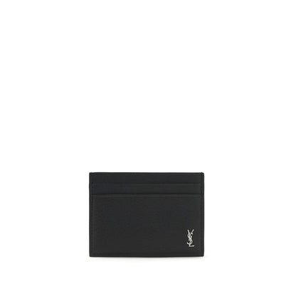 Cartera Saint Laurent de Piel de Becerro Negra Bos Taurus