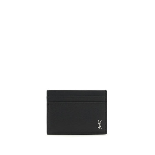 Cartera Saint Laurent de Piel de Becerro Negra Bos Taurus