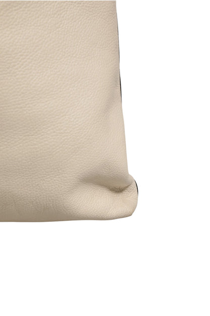 Sac cabas Gucci avec bande Web blanche et imprimé logo Sherry