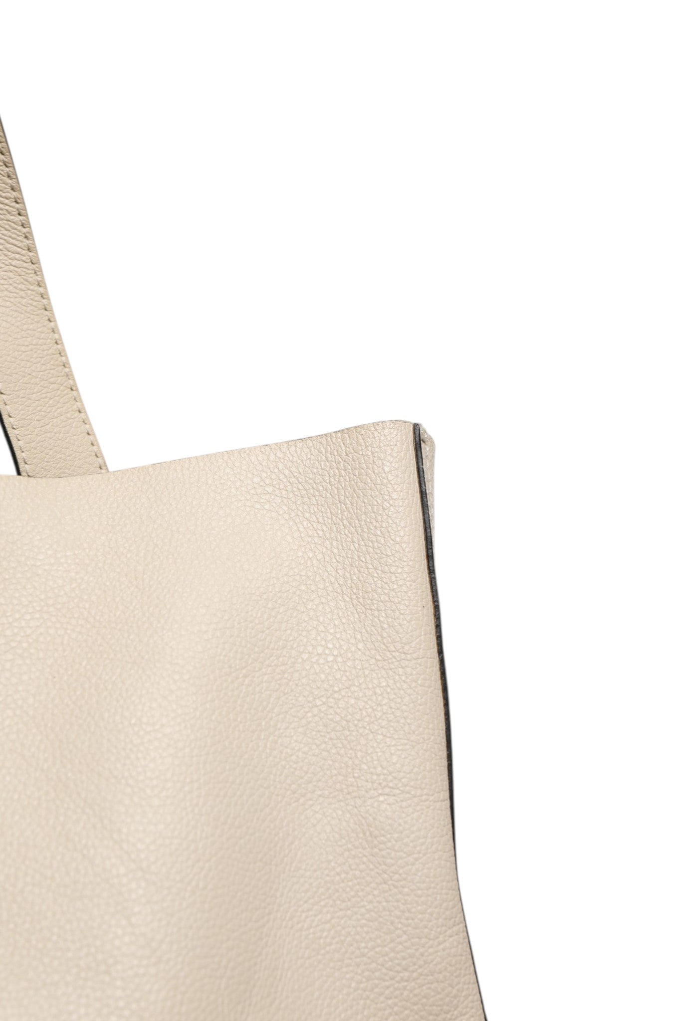Sac cabas Gucci avec bande Web blanche et imprimé logo Sherry