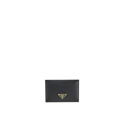 Prada Black Calfskin Ultracompact Card Holder