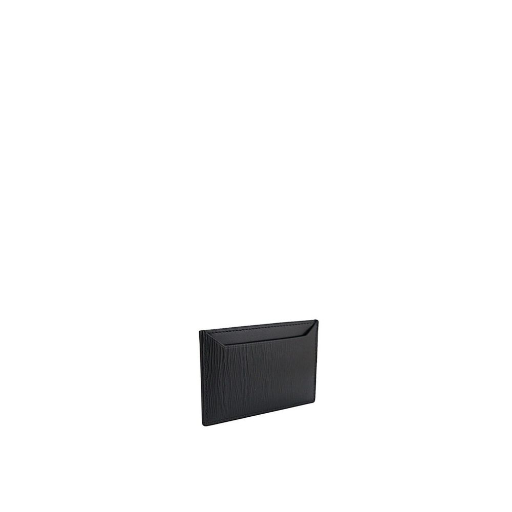 Prada Black Calfskin Ultracompact Card Holder