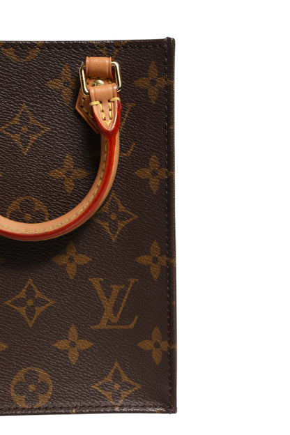 Louis Vuitton Sac Petit Sac Plat en toile Monogram