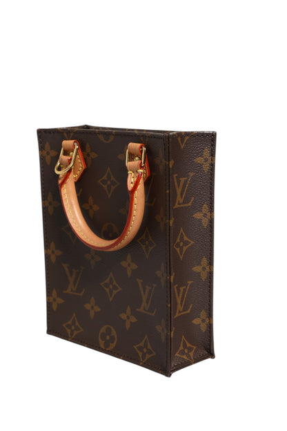 Louis Vuitton Sac Petit Sac Plat en toile Monogram