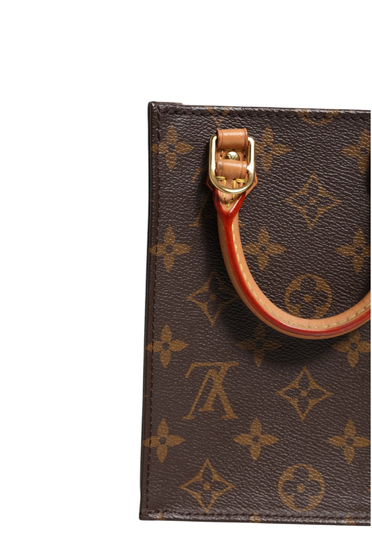 Louis Vuitton Sac Petit Sac Plat en toile Monogram