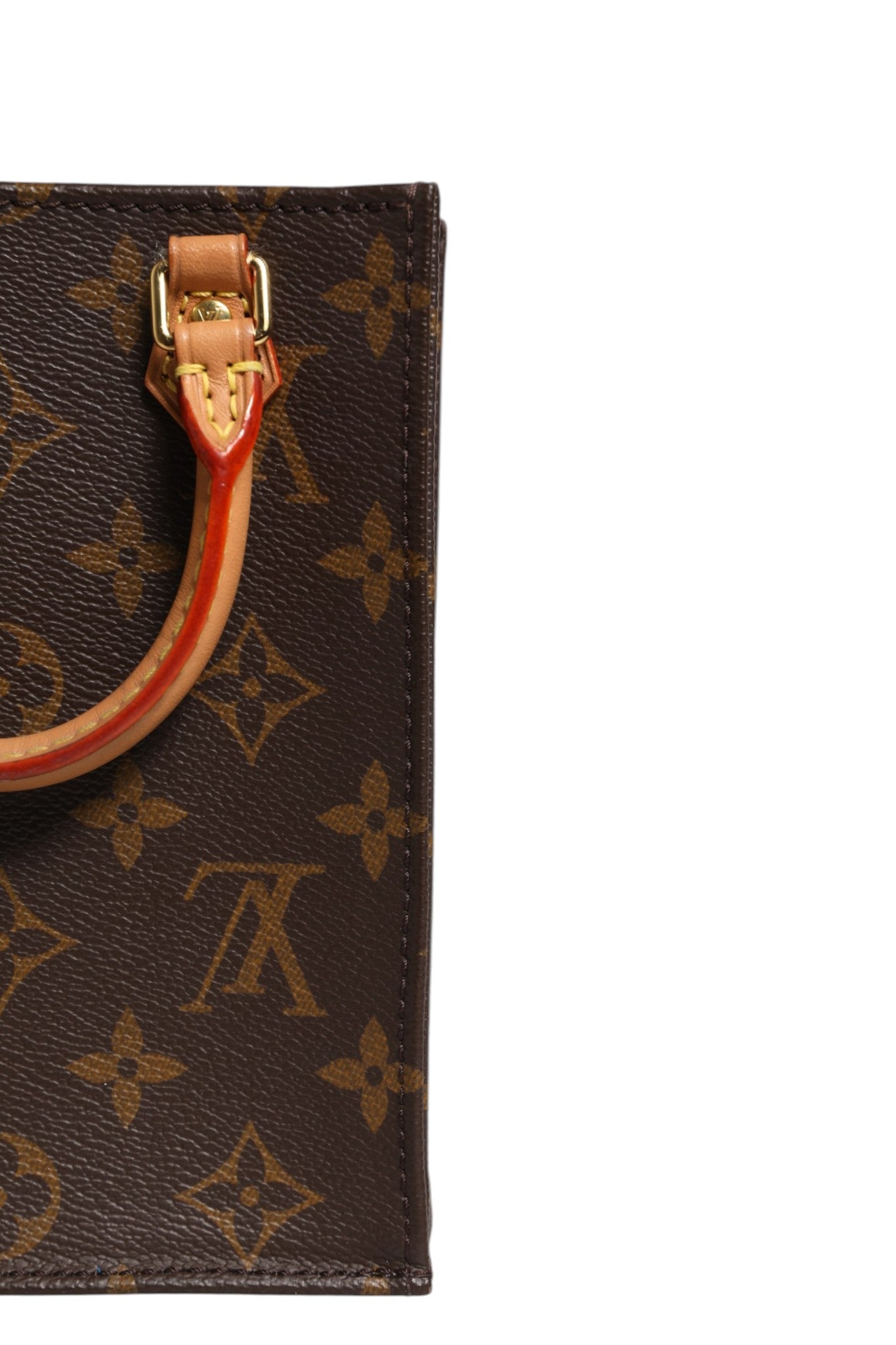 Louis Vuitton Sac Petit Sac Plat en toile Monogram