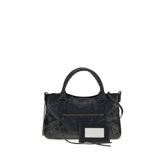 Bolso de Hombro Balenciaga Negro Cordero Ovis Aries Aries