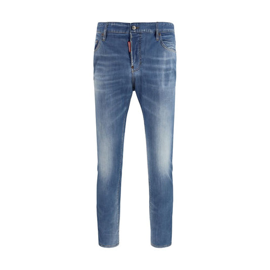 Pantalones vaqueros Dsquared² de algodón azul