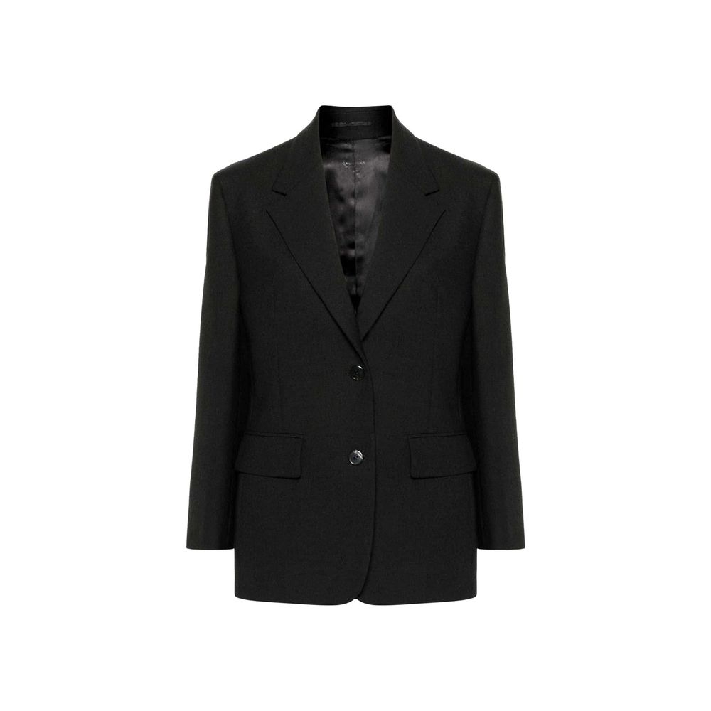 Blazer Prada de lana virgen negra