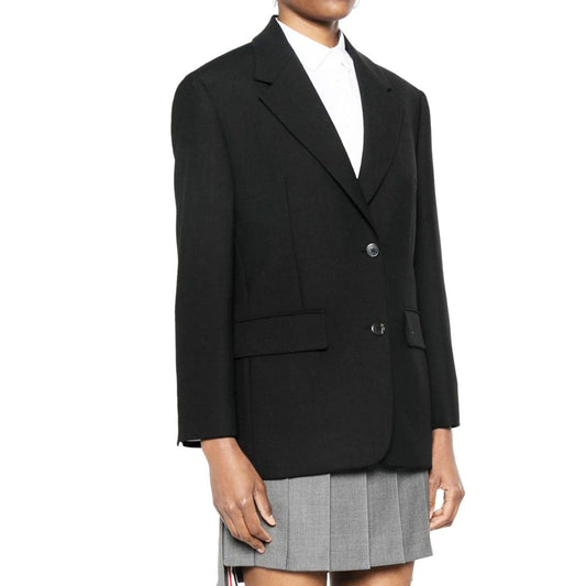 Blazer Prada de lana virgen negra