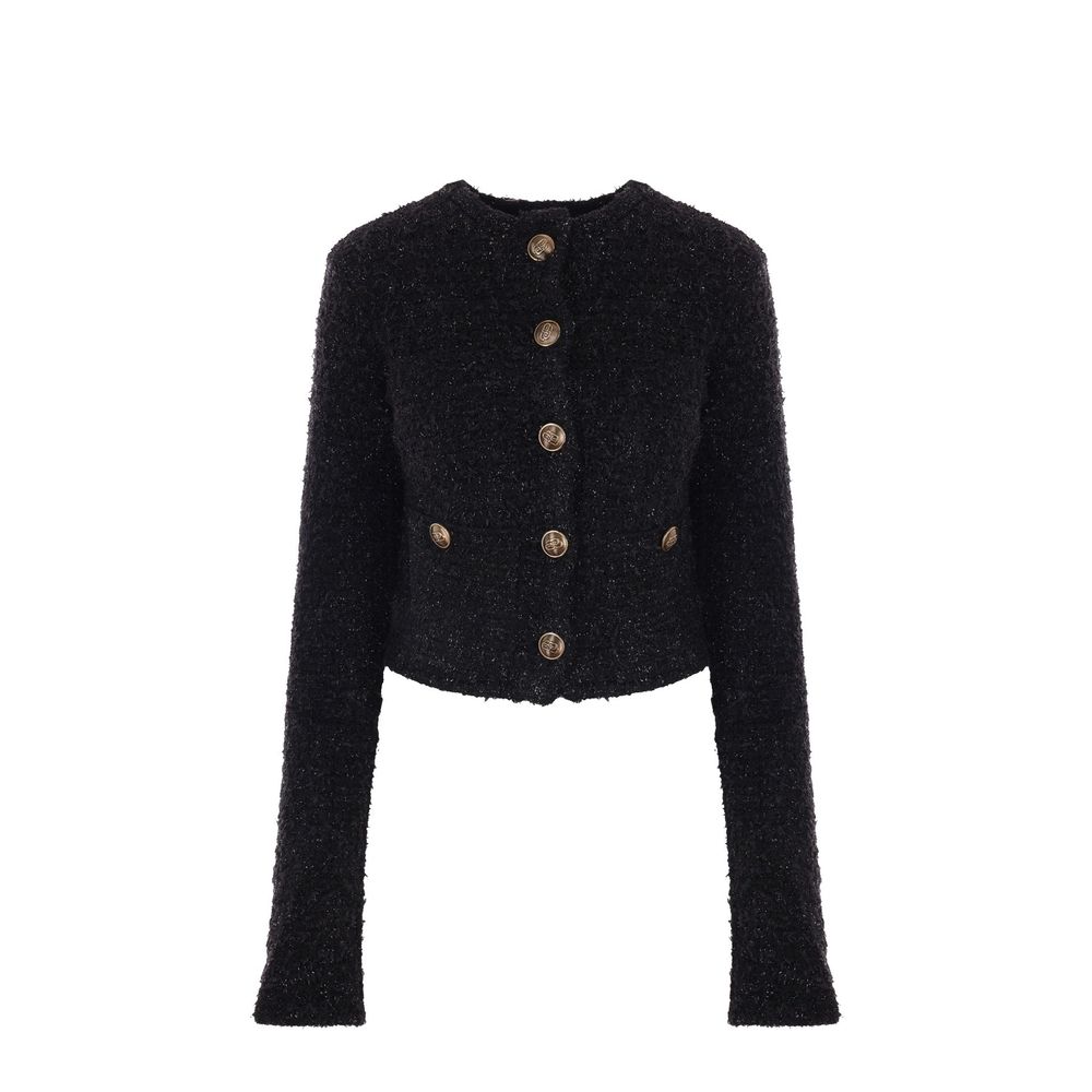 Cárdigan de algodón negro Balenciaga