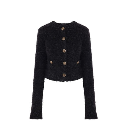 Cárdigan de algodón negro Balenciaga